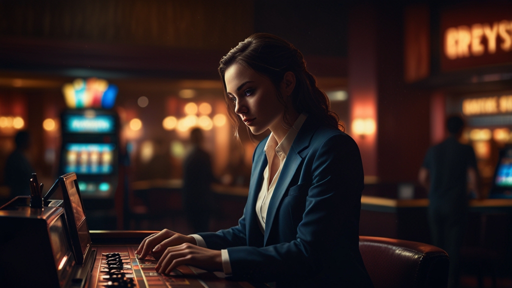 Casino-style registration screen with email verification on laptop and phone